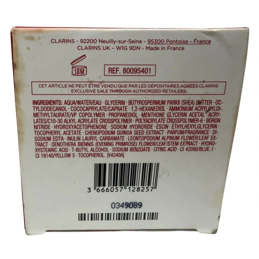 CLARINS-PARIS-CRYO-FLASH CREAM MASK- 75ML- 2.5OZ -GLOW BOOSTER BNIB-Fresh Batch!